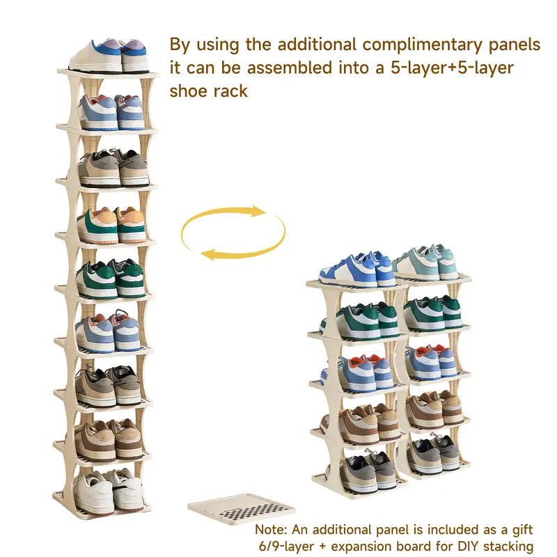 UFORU 6/9-layer vertical detachable shoe storage rack