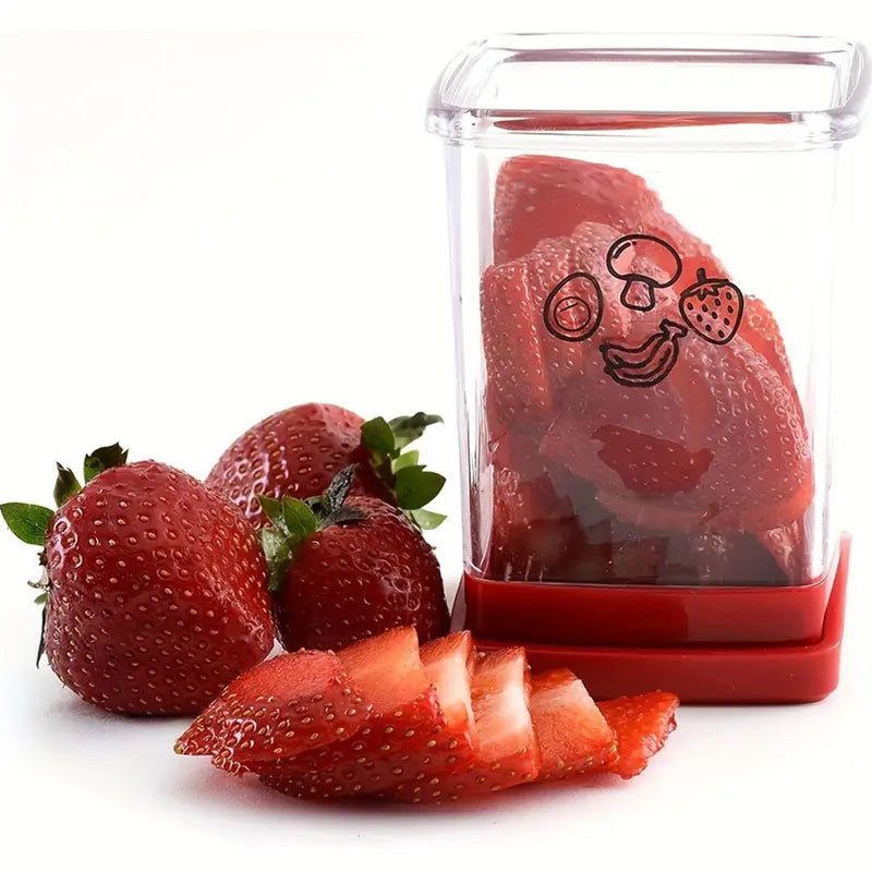 QuickSlice Stainless Steel Fruit & Vegetable Slicer Cup