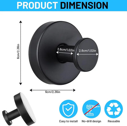 Decerk 2 PCS Suction Cup Hooks