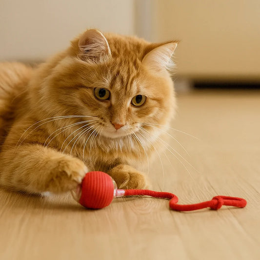 Pawsible Smart Pet Chase Ball With Tail For Cats
