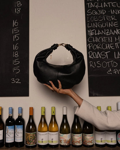 Dumpling Handbag (Pebbled Leather)