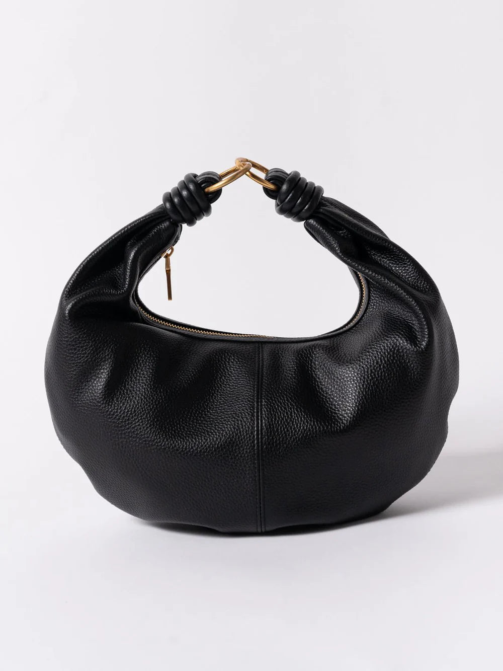 Dumpling Handbag (Pebbled Leather)