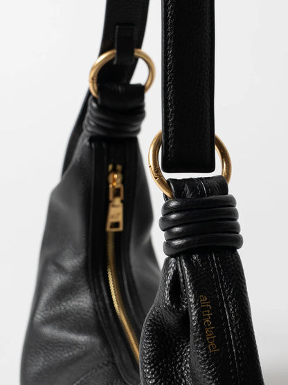 Dumpling Handbag (Pebbled Leather)