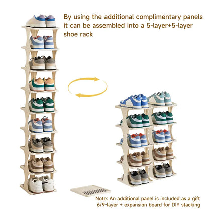 UFORU 6/9-layer vertical detachable shoe storage rack