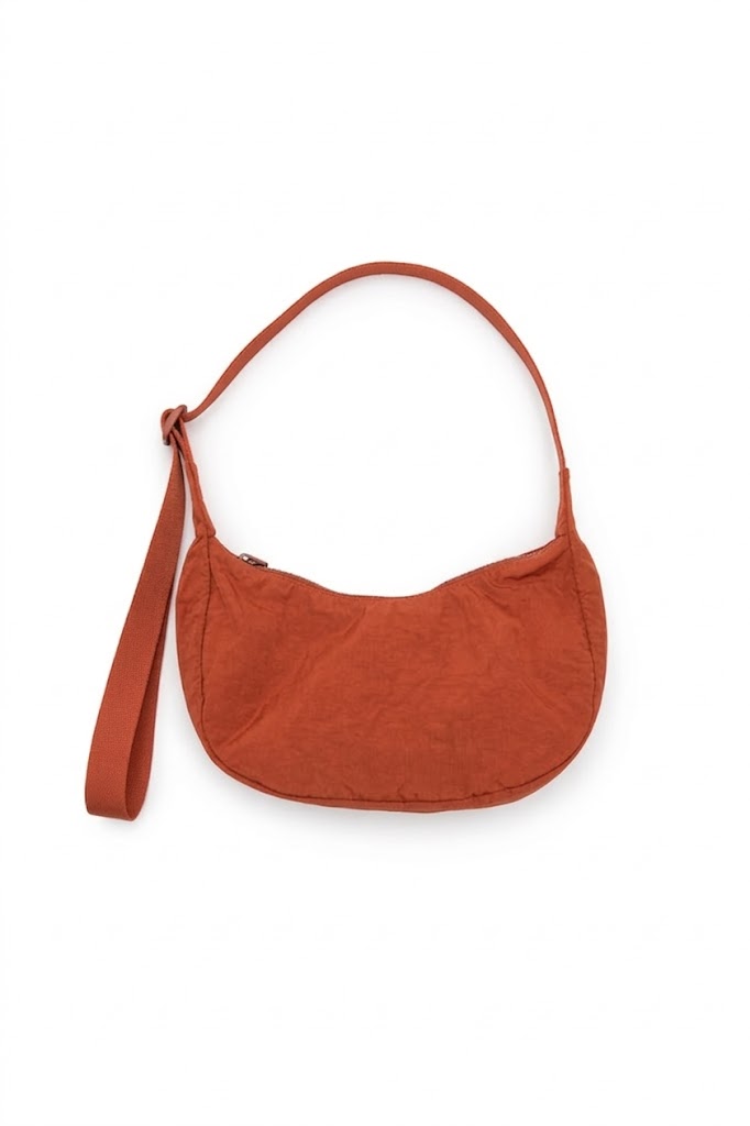 Small Nylon Crescent Bag
